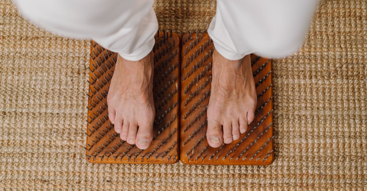 découvrez les bienfaits du tapis d'acupression pour soulager le stress, améliorer la circulation sanguine et favoriser la détente. idéal pour une utilisation quotidienne, ce tapis transforme votre routine de bien-être grâce à ses points de stimulation faciles d'accès.